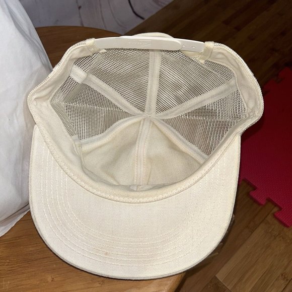 K Brand Texas Nuclear Hat Cap SnapBack White Mesh Trucker Patch Logo Austin TX - Picture 9 of 9